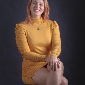 Lady Dutch Mustard Dress